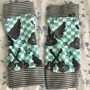 Baby knee protectors leg warmers unique Etsy handmade guitar